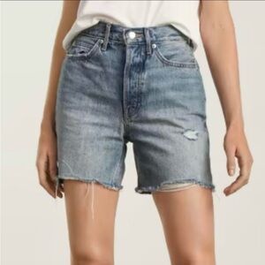 Everlane Blue Denim Women Shorts